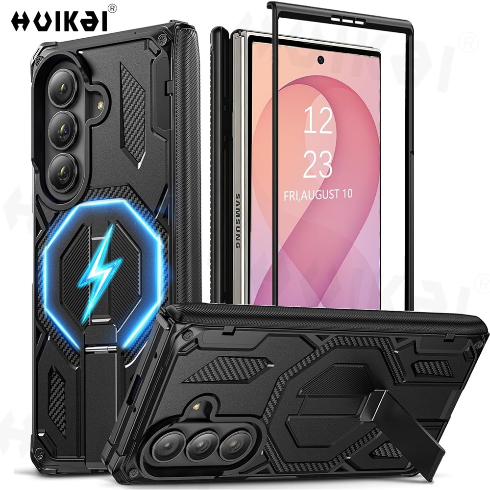 Photography Of War - Magnetic Stand Case For Samsung Galaxy