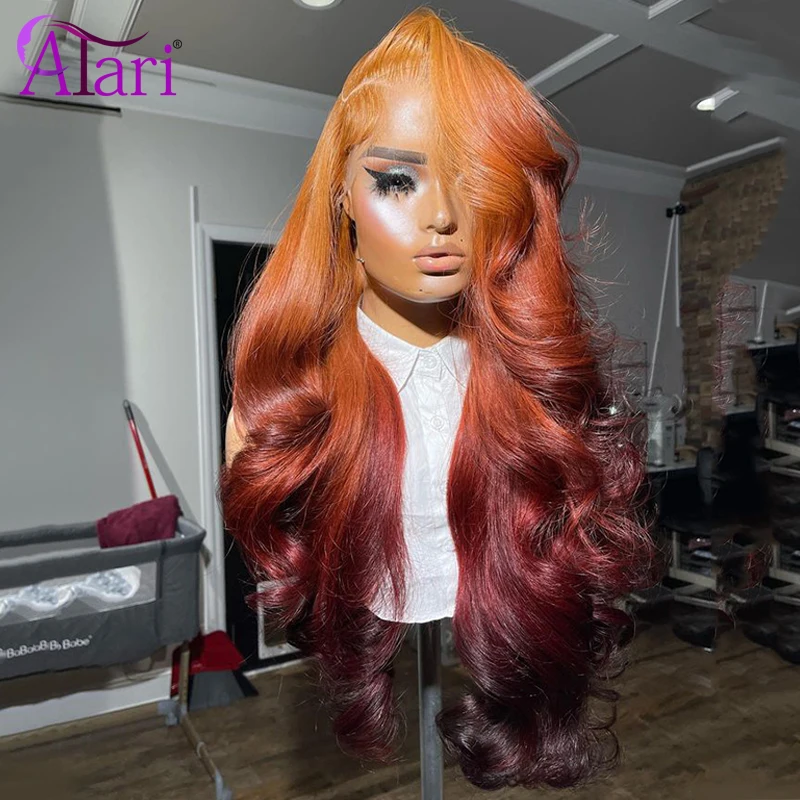 Ombre Orange Roots 13x4 Lace F - огляд і ціна Photography Night