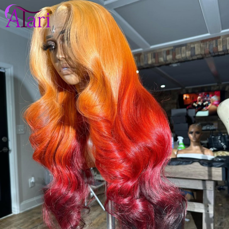 Ombre Orange Roots 13x4 Lace F - огляд і ціна Photography Night