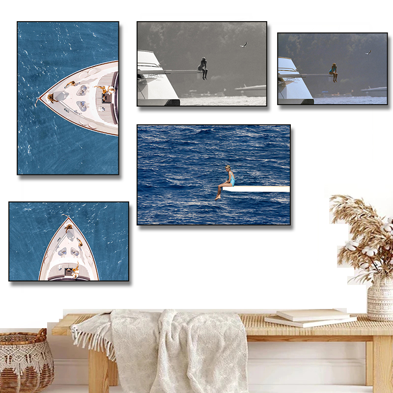 1pc frameless Canvas Painting  - огляд і ціна Photography Black And White