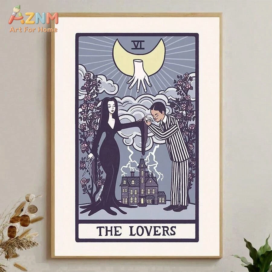 AZNM The Lovers Tarot Card Can - огляд і ціна Photography Night