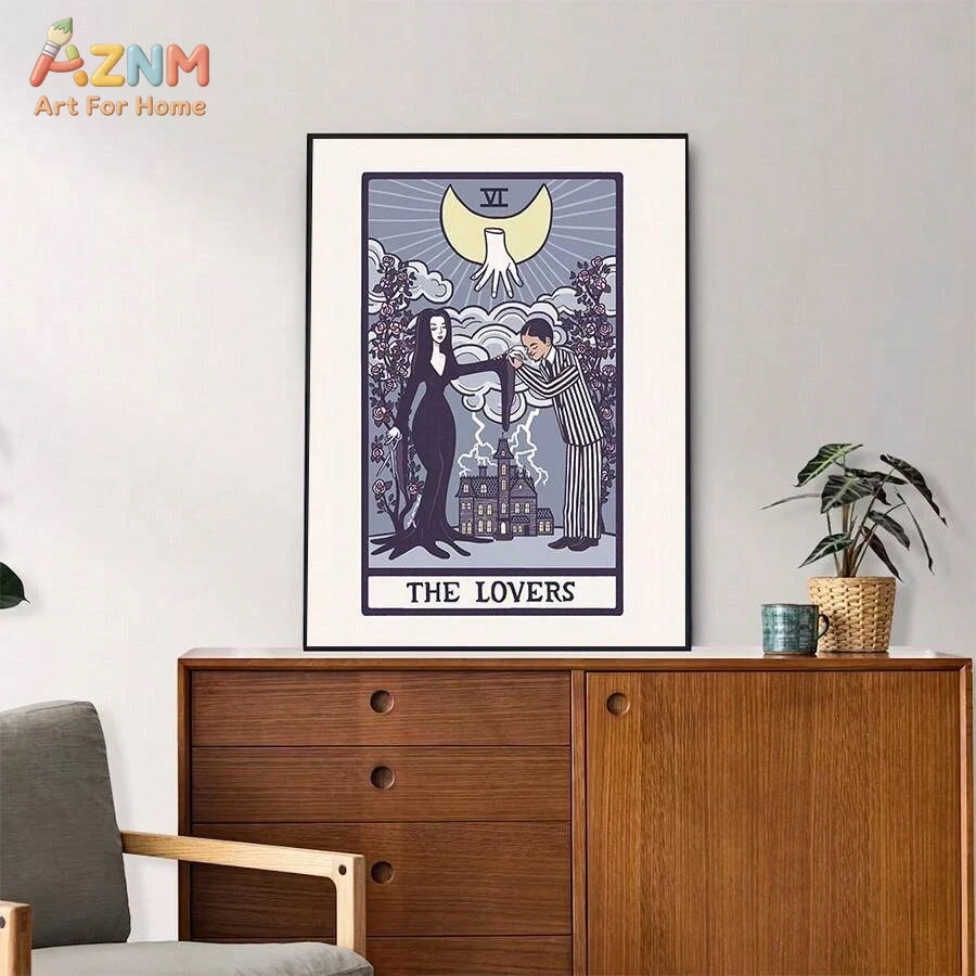 AZNM The Lovers Tarot Card Can - огляд і ціна Photography Night