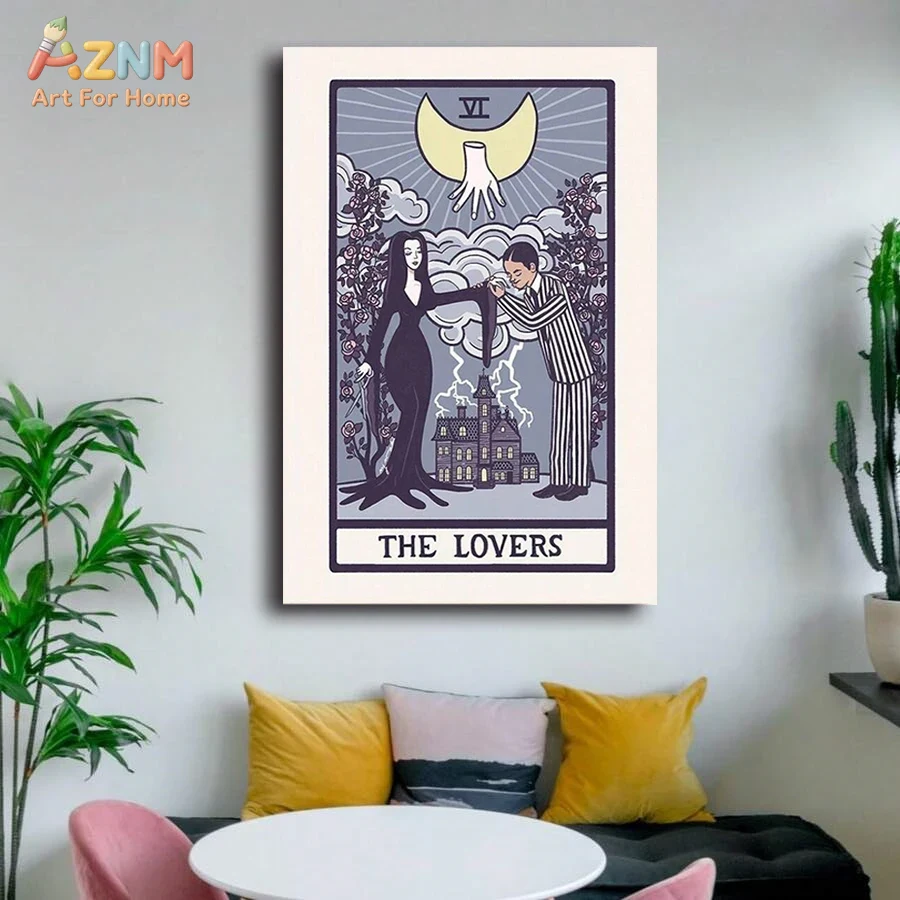 AZNM The Lovers Tarot Card Can - огляд і ціна Photography Night