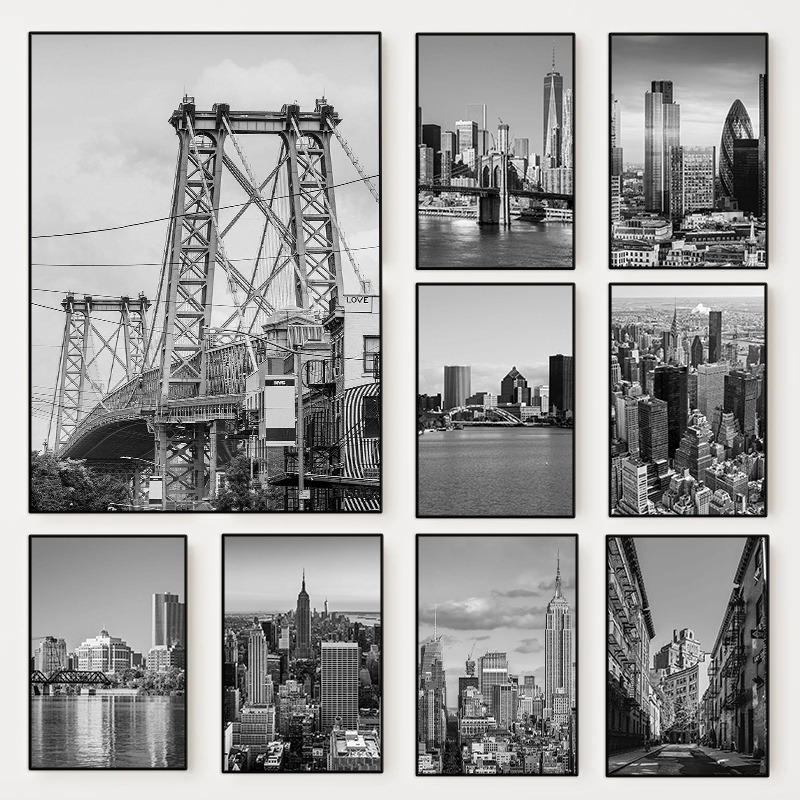 Black and White New York City  - огляд і ціна Photography Black And White