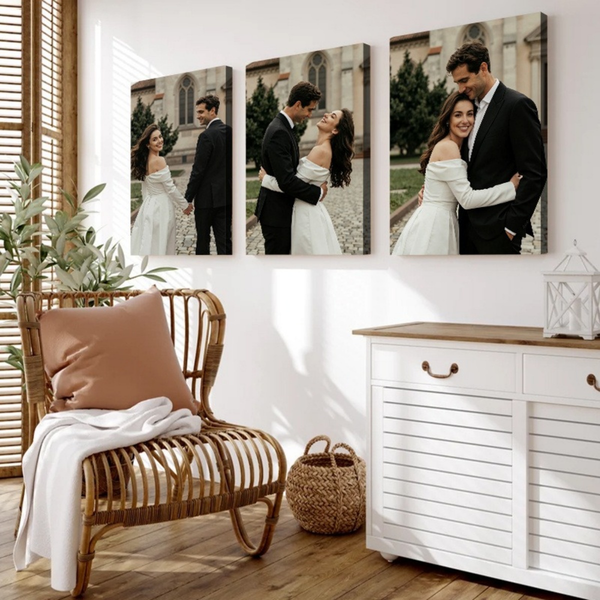 Set of 3 Custom Photo Canvas P - огляд і ціна Photography Poster