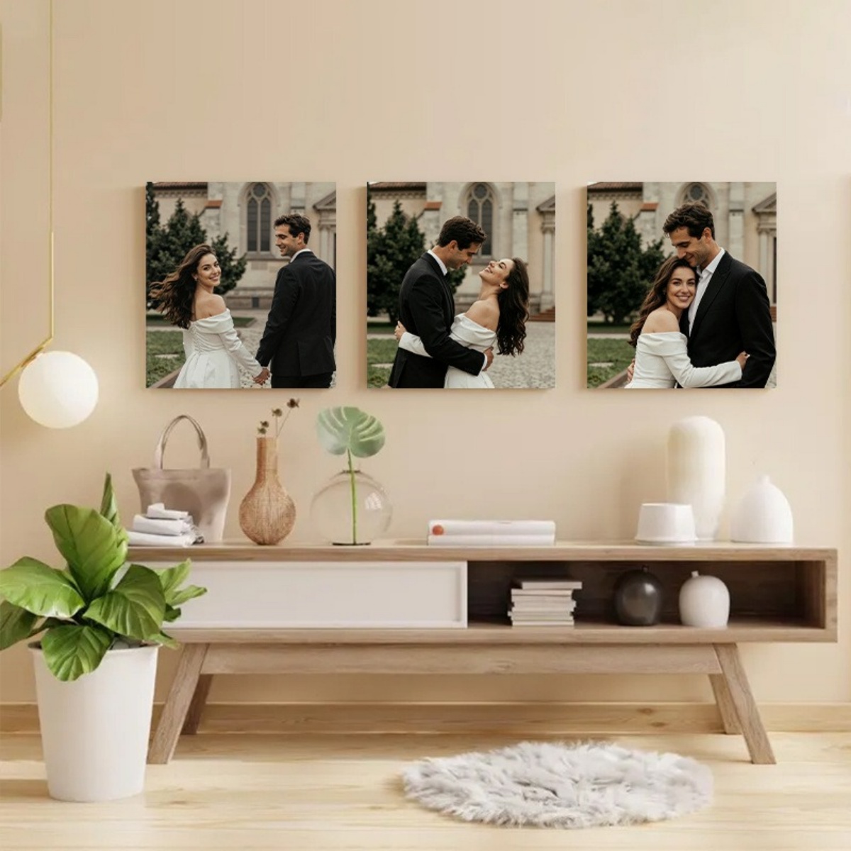 Set of 3 Custom Photo Canvas P - огляд і ціна Photography Poster