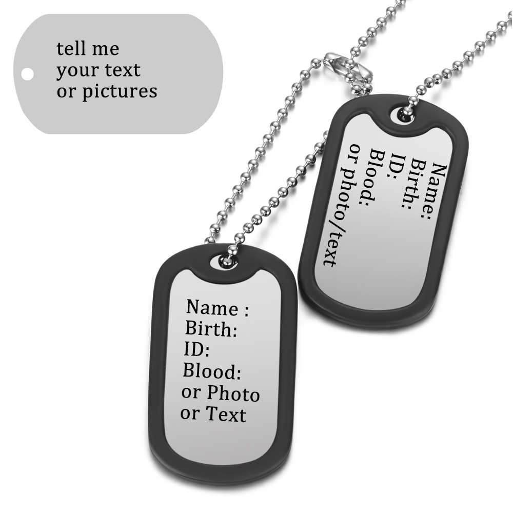Personalized Stainless Steel D - огляд і ціна Photography Of War