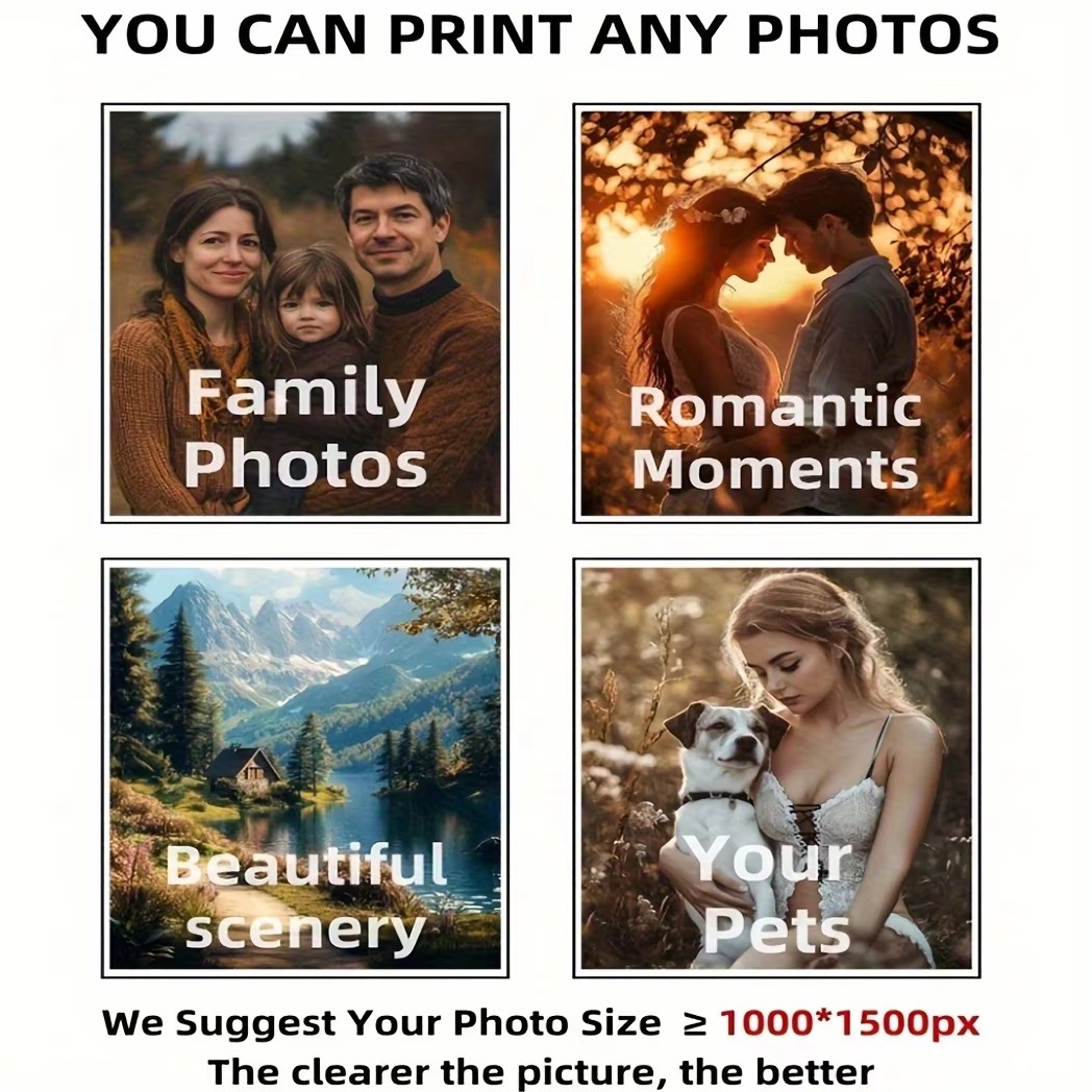 3pcs/set Custom Square Canvas  - огляд і ціна Photography Interior