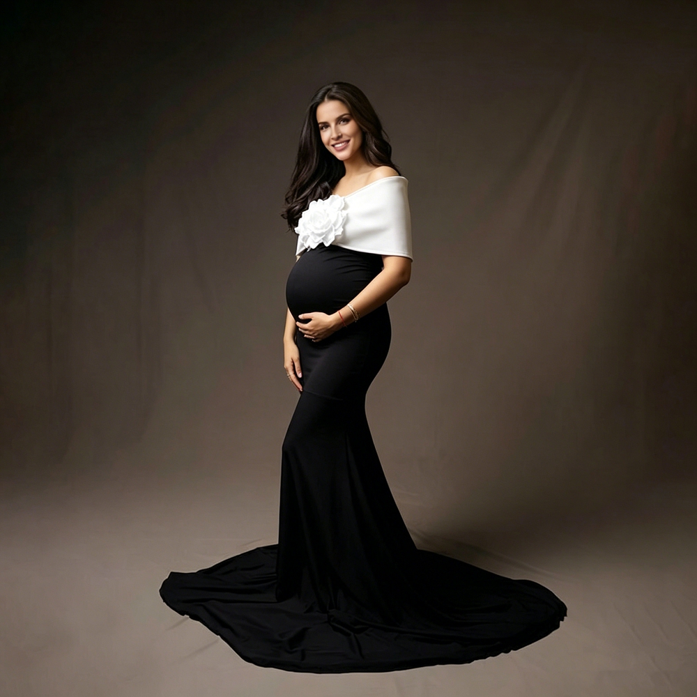 Maternity Photography Dresses  - огляд і ціна Photography Black And White