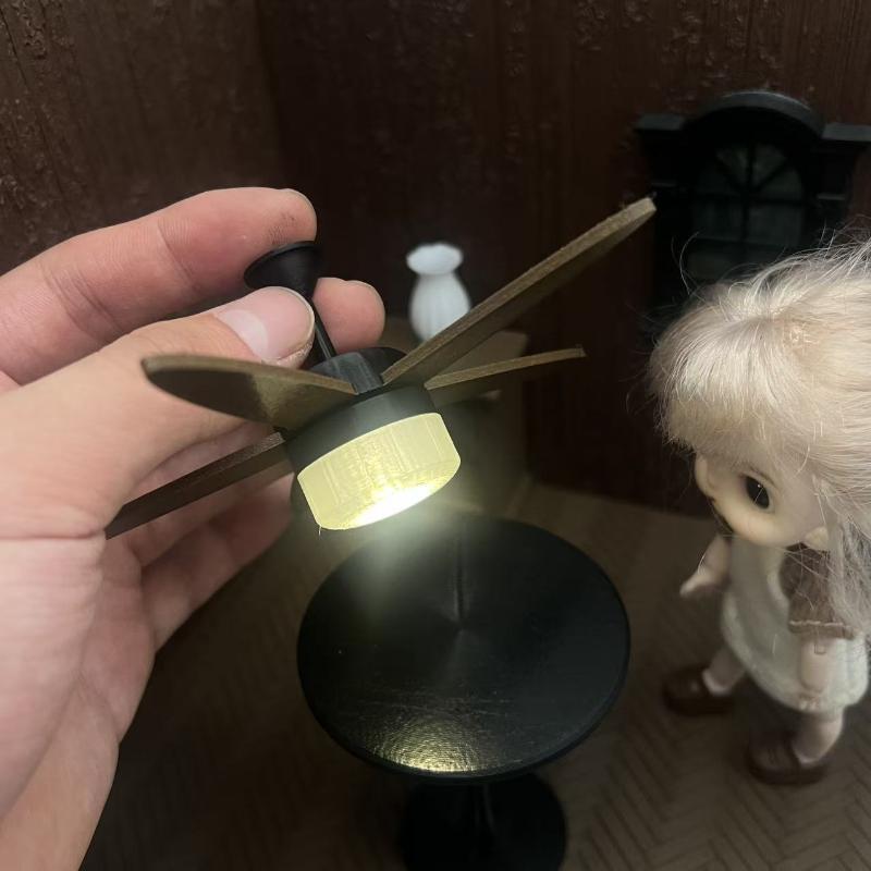 1/12 Mini Vintage Ceiling Fan  - огляд і ціна Photography Natural Lighting