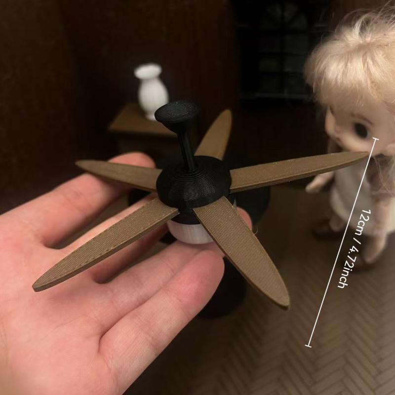 1/12 Mini Vintage Ceiling Fan  - огляд і ціна Photography Natural Lighting