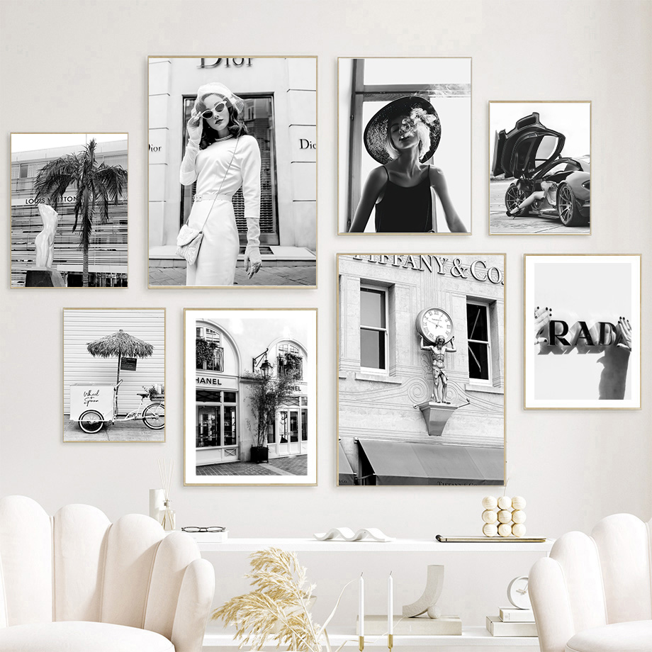 new Fashion Woman Luxury Car D - огляд і ціна Photography Black And White